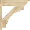 Ekena Millwork Merced Rough Sawn Traditional Outlooker, Douglas Fir, 8"W x 30"D x 30"H OUT08X30X30MRC01RDF - alternate 3